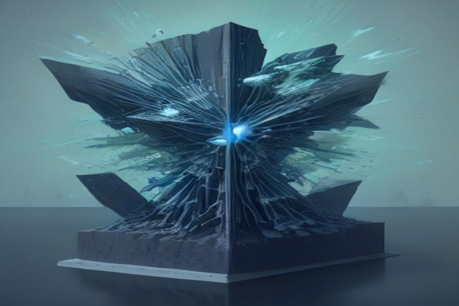 Three infrastructure layers stacking into a single control plane over a swarm of small agents — a security gate, a hosting slab, and a standards rail — cool slate with one mint accent where the layers lock together
