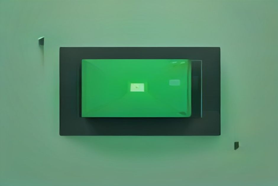 A sealed manila folder stamped CONFIDENTIAL on the left wired across to an open, downloadable server rack glowing mint-green on the right, cool steel palette, one bright live node between them