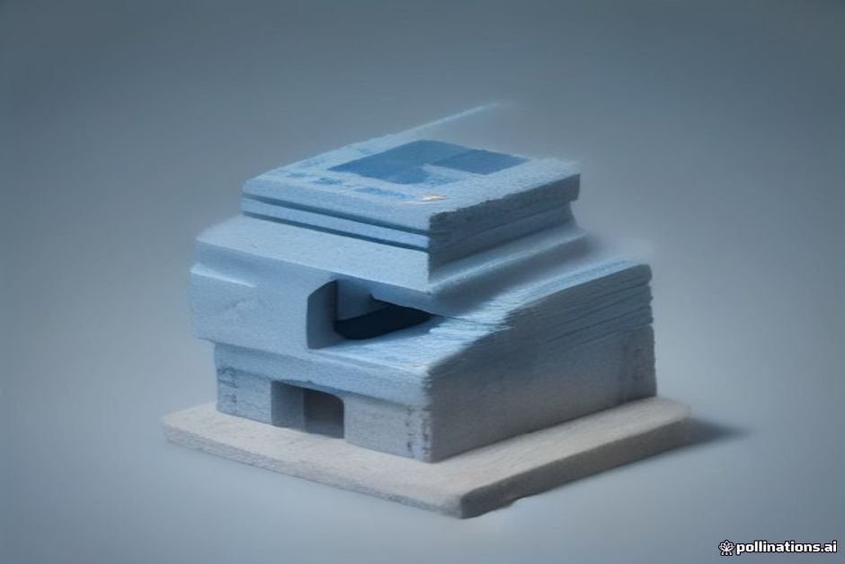 Three horizontal strata of a single stack seen in cross-section over a founder's small desk: top layer a labeled storefront-agent speech bubble stepping out of a search box (distribution), middle layer an open padlock stamped MIT sitting on a dense grid of small non-branded chips (model supply), bottom layer a set of interlocking gears on a rail that keeps turning past a lightning-bolt crash mark (reliability); cool charcoal background, green news identity, IBM Plex Mono numerals on $1B, 320B, 100,000 and $12.55B