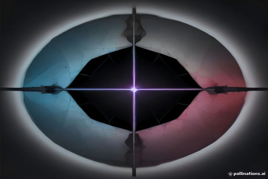 Four differently-colored nodes on a dark charcoal field, each emitting one thin bright line that converges into a single pale geometric hub at center; above the hub, the capital layer is drawn as a separate heavier band the lines do not reach; IBM Plex Mono labels faint