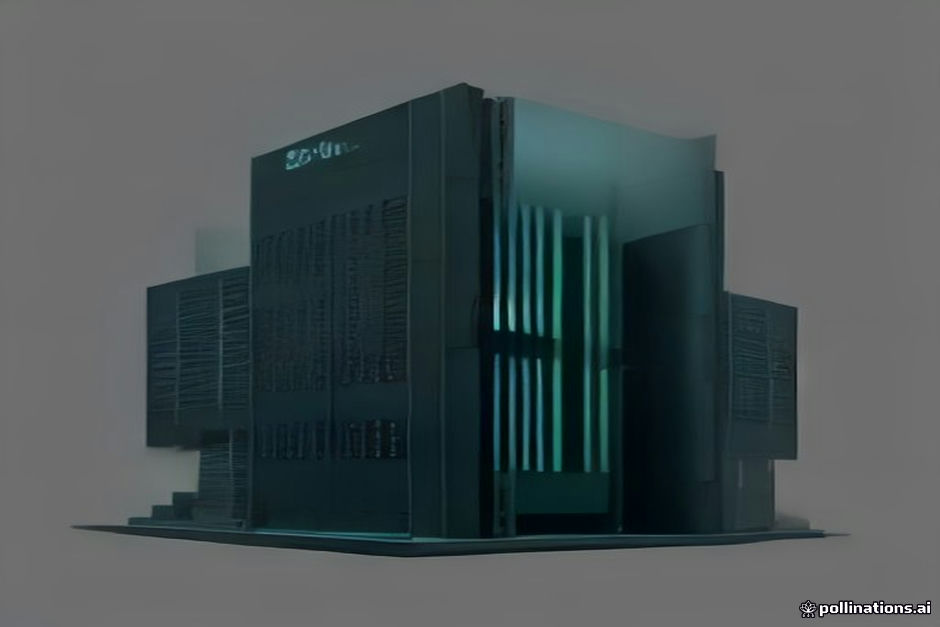 A single pale GPU die on a dark charcoal field, with four thin horizontal toll-gates stacked above it in faint IBM Plex Mono — compute, model, software license, sandbox — each gate a slightly brighter green bar; a lone meter at the base labeled $/agent-run reads higher than the bottom gate alone, thin bright lines rising through every gate to reach it