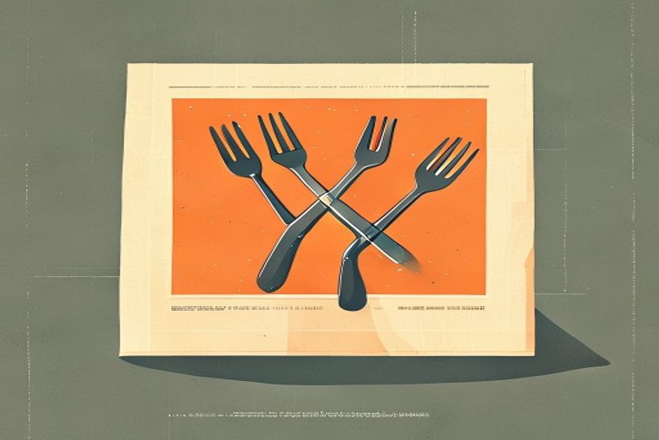 A context window drawn as a shrinking bar, three forks splitting off it — a search magnifier, a code bracket, and a pruning shears