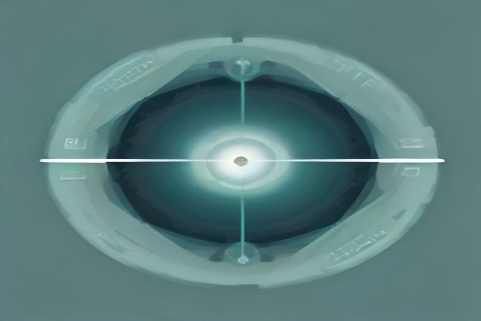 Concentric permission rings tightening around a single small agent glyph at the center, each ring a thinner band of access; a layered shield read; green news identity, no text, no logos