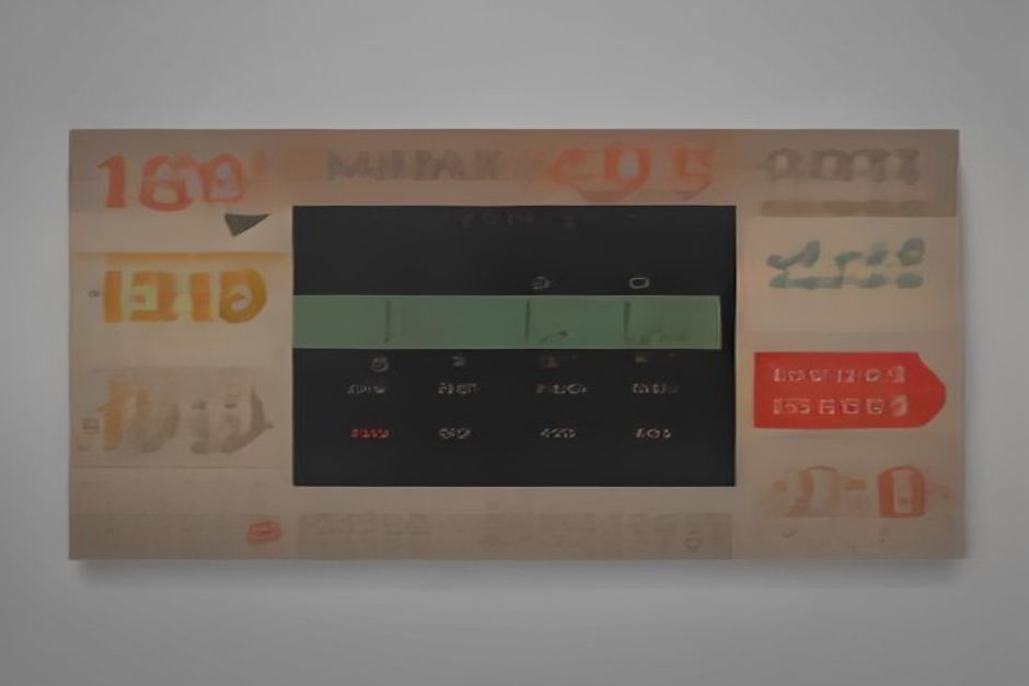 A wall calendar for one month with six dates circled in warning red, each date a small service icon going dark, cool steel grid on a dark ground with mint and amber accents