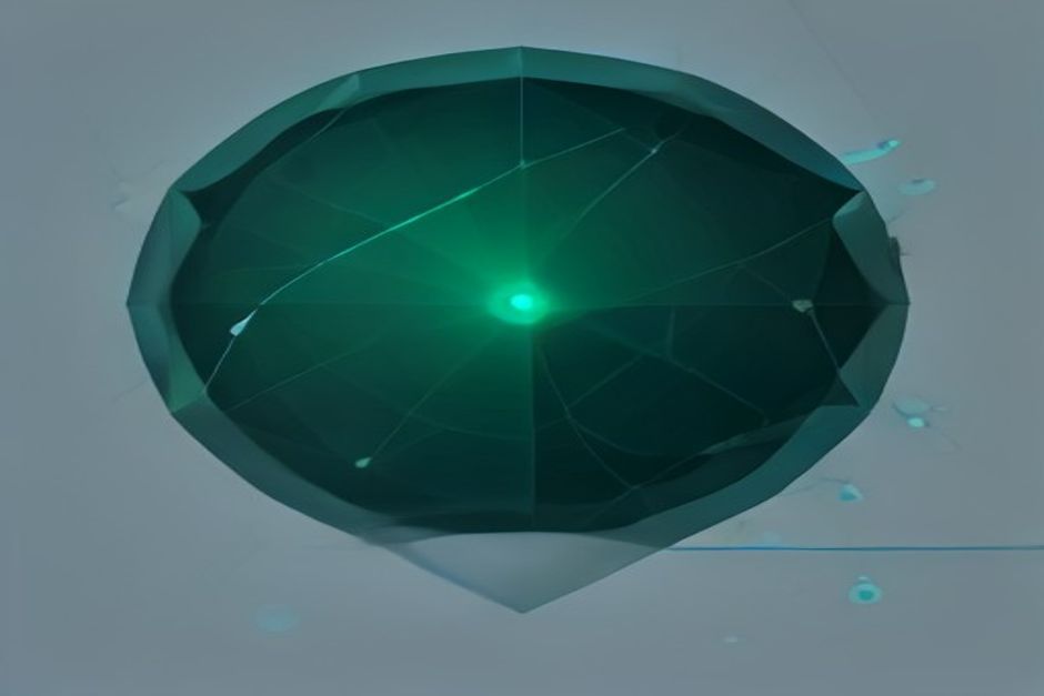 A dark security stage, a single AI-agent node cracked open to show a running local shell and a leaking credential token behind an intact glass 'gateway' pane, cold green terminal accents