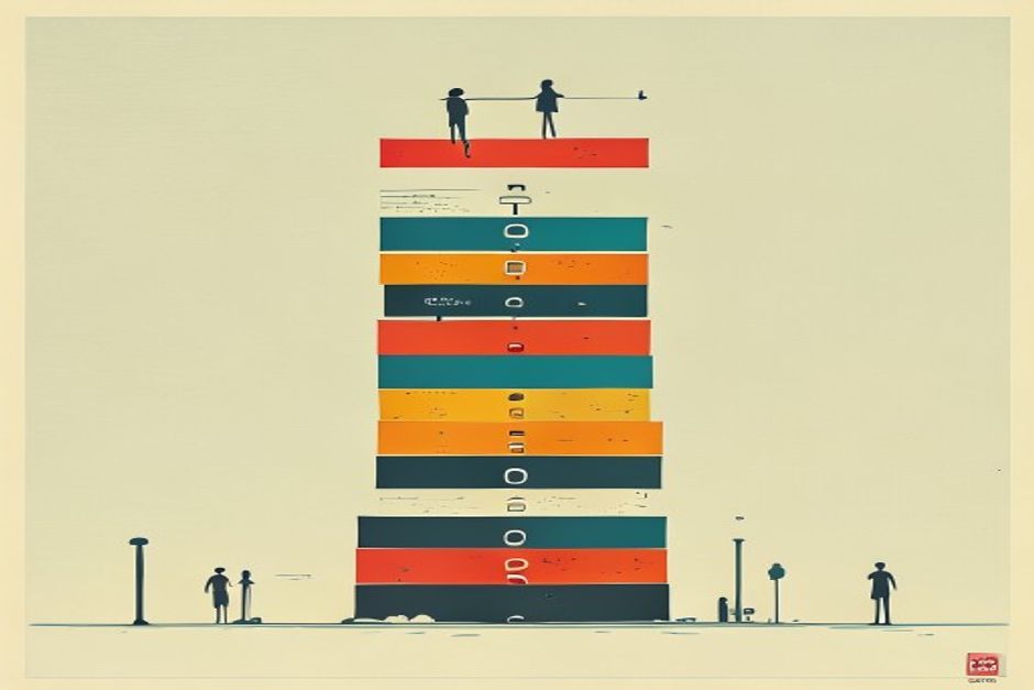Three stacked horizontal bands rising in weight from bottom to top — a thin autonomous band at the base, a heavier approval-required band gated by a single checkpoint mark in the middle, a solid human-only band at the top; a small human figure holding a key beside the middle gate; monospace tier labels, cold official palette