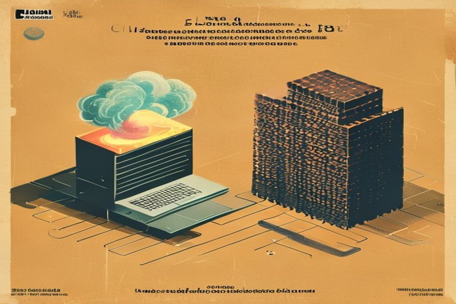 Two storage substrates side by side — one a fast frictionless chute from a laptop into a glowing cloud, the other a dense stack of versioned columnar disk layers sitting on an object-storage floor