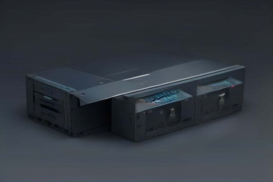 Two server racks each cradling a glowing session token, one labeled with a persistent versioned box and a sandbox container, the other labeled with a background-task badge and a remote MCP plug, a developer choosing between two sockets
