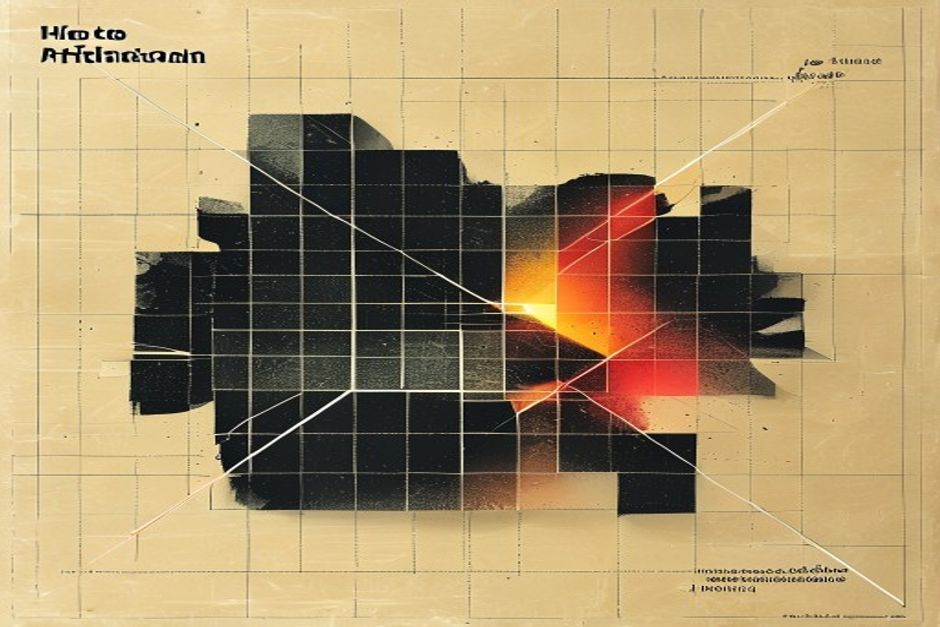 A sparse block-diagonal grid being assembled tile by tile, most tiles dark and skipped, a bright narrow band along the diagonal, rendered like a Metal shader