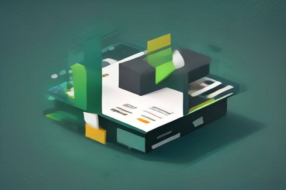 A stream of GitHub issue cards being sorted into labeled bins by an unseen hand, monospace labels, cold green accent marks against dark, one card mid-flight