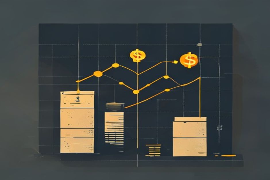 Three meters on a dark panel all measuring the same rising token-cost line — one wired through a proxy box, two wired straight into the code, the amber dollar figure ticking up