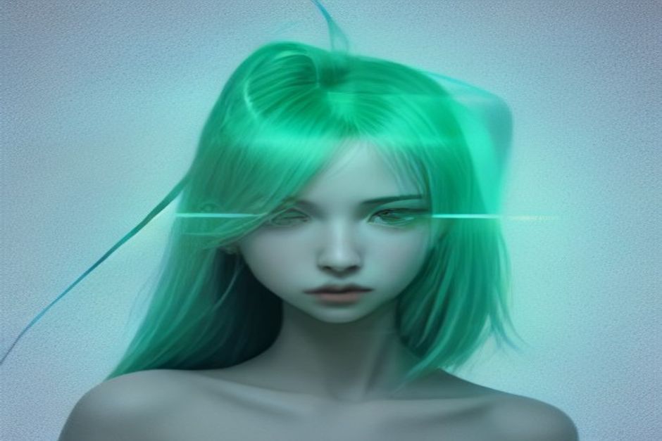 A software agent's eye scanning a grid of screenshots, each screenshot tagged with a tiny price in cents, cool mint and steel, one bright scan-line