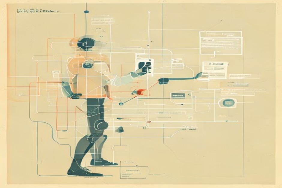 An agent loop reaching for a tool, a translucent memoization layer catching the repeated call and returning yesterday's answer instantly while a fresh call flies past it to the live API