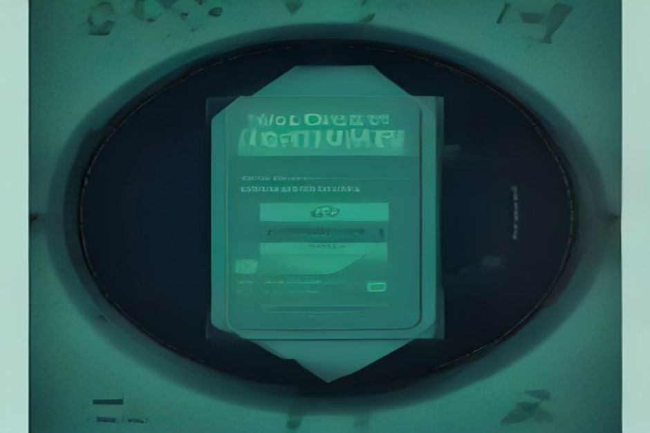 An agent's answer traveling through a green machine-verified gate, the answer on one side and a small checkable certificate stamped beside it, cold slate and near-black with a single mint checkmark where the gate closes