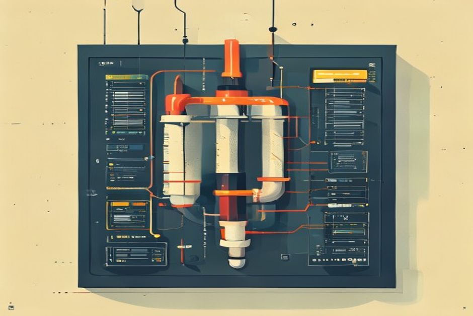 Three deprecated protocol pipes being rerouted around a server node, old connections fading while new direct paths light up