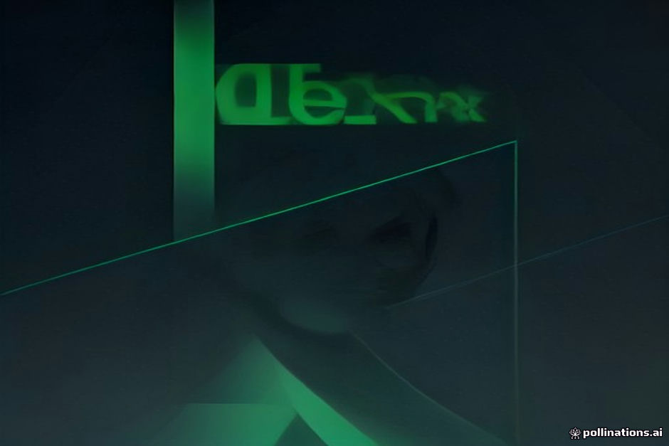 A single bright line of IBM Plex Mono text — User-agent __usage_ai-training — on a dark charcoal field, with a thin green checkmark beside it and, faint in the background, four dimmed crawler glyphs turning away; no logos, no faces