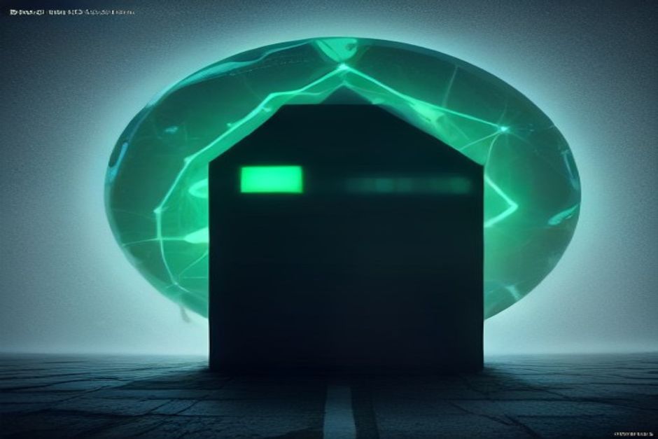 A terminal prompt no longer frozen — one slow tool call lifted out of the blocking main lane into a dim background track with a task-id tag, the cursor free and blinking green on near-black steel, monospaced tokens