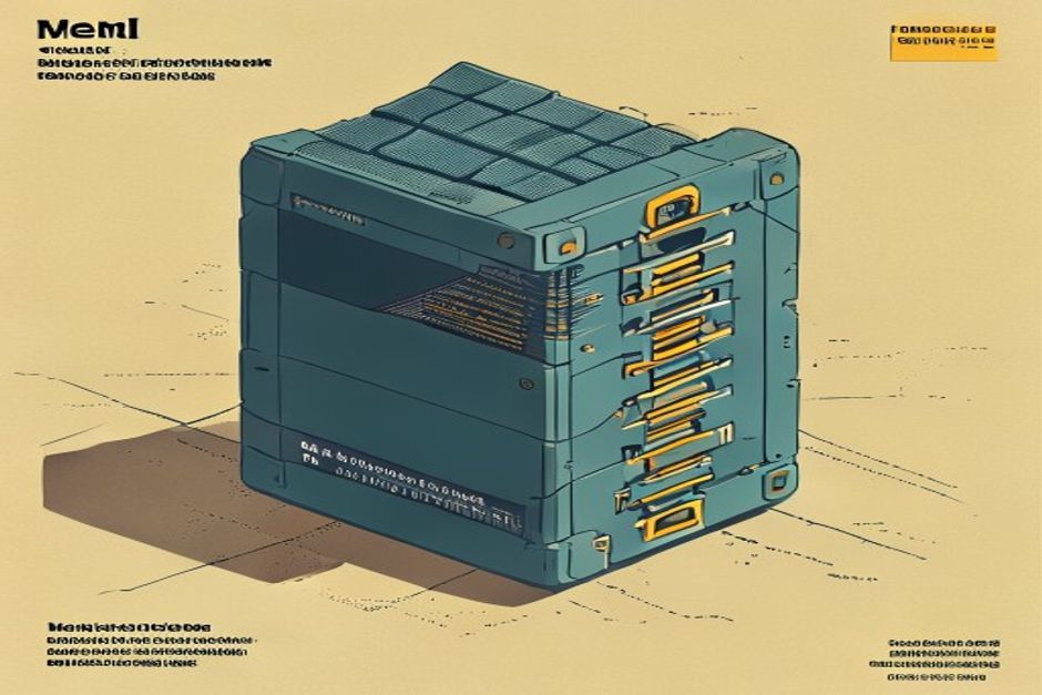 A memory-store filter box with a crack running through it, one tainted string slipping past the seam into a database engine below, cool slate and a single warning-amber line