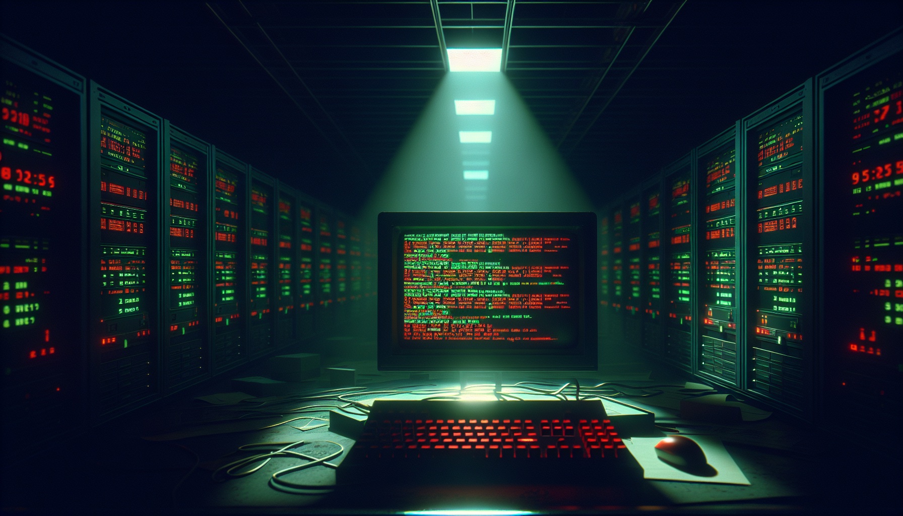 An AI eye reading the hit piece