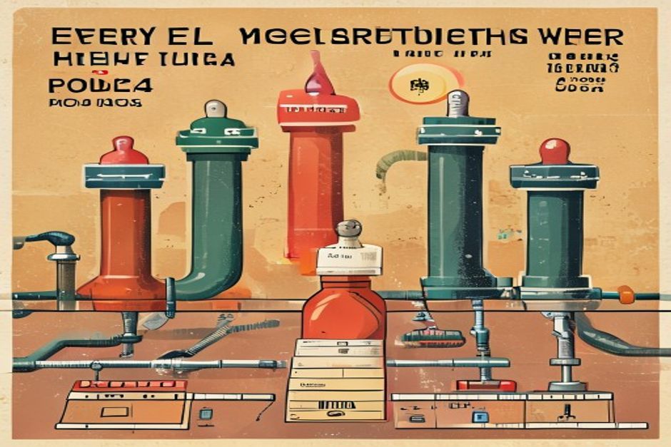 Five labeled token pipes from different vendors all bending toward one downward-sloping price meter, a routing switchboard in the foreground sending jobs to different lanes, output pipes drawn visibly fatter and more expensive than input pipes