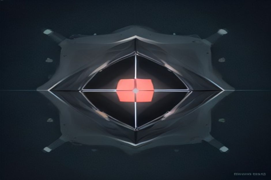 A single AI-agent core at the center with operational primitives orbiting it — a legal-entity seal, a bank card, an envelope, a phone, a memory chip, a compute cube — each on its own ring, cool steel and slate with one mint-green ring marking the agent's own identity