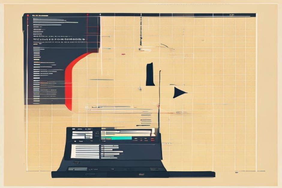 A configuration file lifting cleanly out of one terminal window and dropping into another, a single arrow between them, dark grid