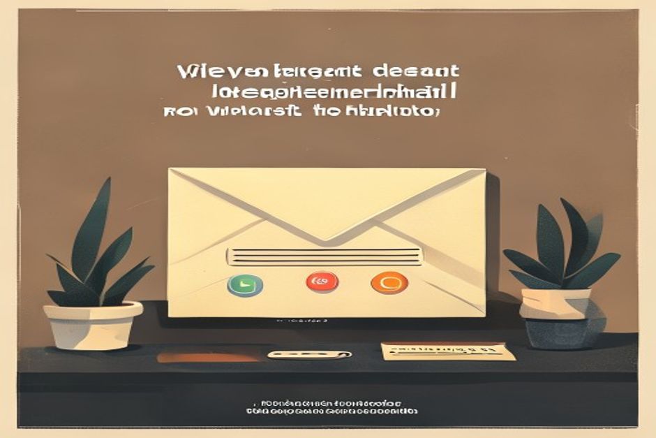 A single lit email envelope on a dark desk acting as a control panel, three labeled buttons on it reading notify, question, approve, with faint agent threads feeding into it