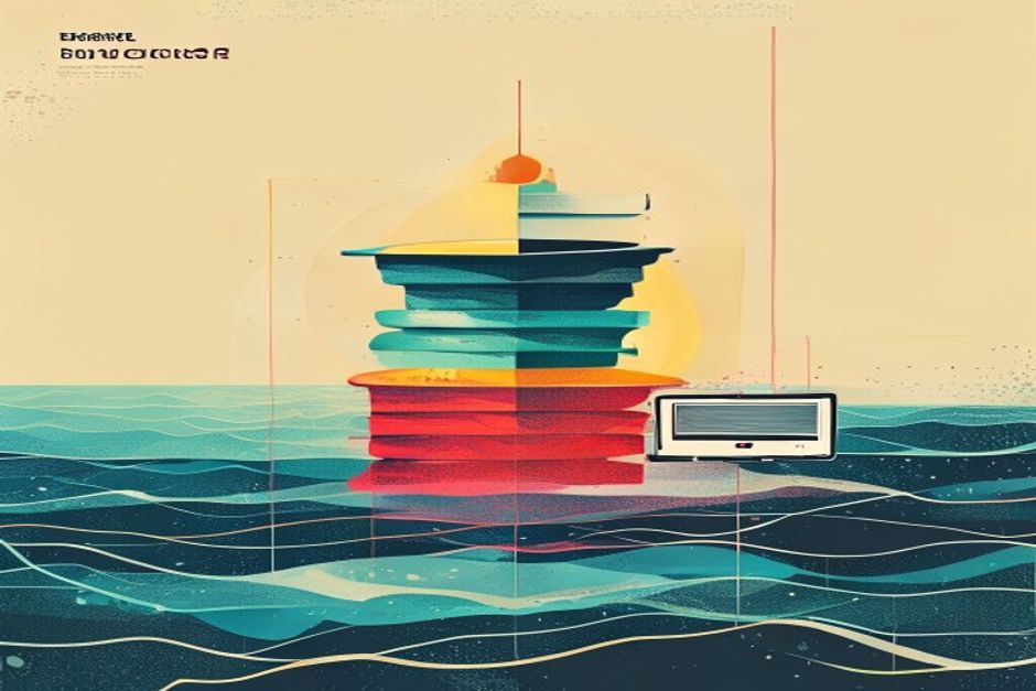 Three vector stores drawn as tiers over a single ocean of object storage — one deep and cold, one with a warm cache lit near the surface, one embedded inside a developer's laptop