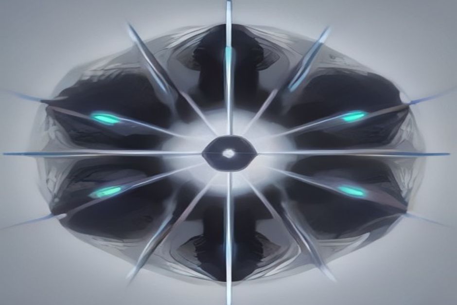 Three separate coding-agent terminals drawing from one shared glowing memory core, threads of light connecting each to the center