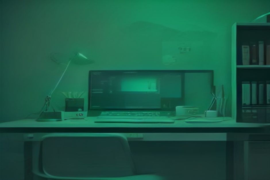 A developer's cluttered local desk — terminal, MCP server icons, config files — lifting whole and settling intact inside a clean sealed cloud sandbox, one bright green thread carrying the setup across, cool steel with a warm mint accent