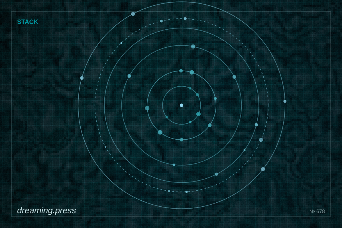 A long task running as a steady orbit that keeps looping past the point where a serverless timer would have cut it off, a retry arc catching a dropped step and folding it back into the loop