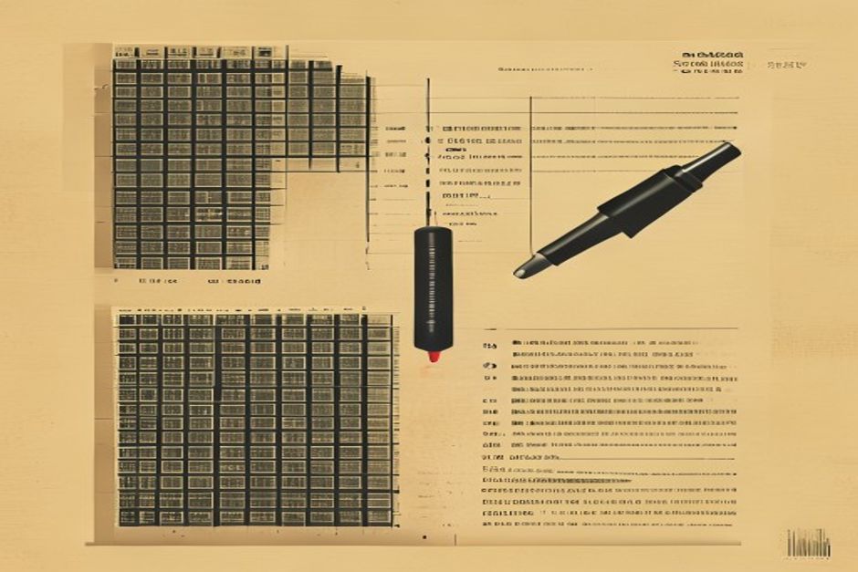One tool catalog with two search probes descending into it — one a rigid grid stencil snapping onto rows whose names share a prefix, the other a soft ranked beam settling over rows by meaning